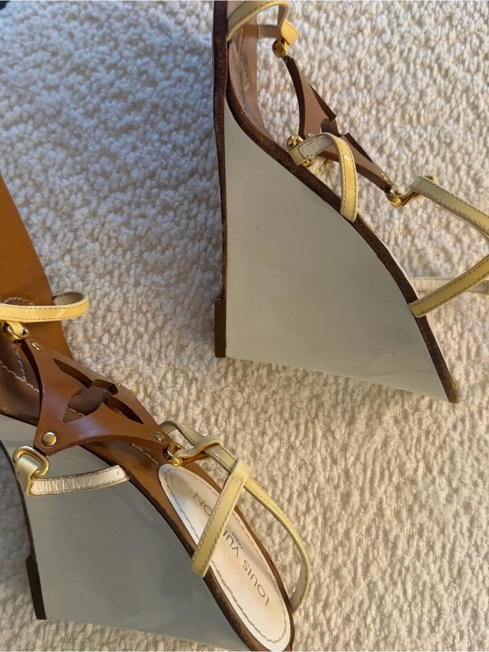 Louis Vuitton Capricieuse Wedge Sandals